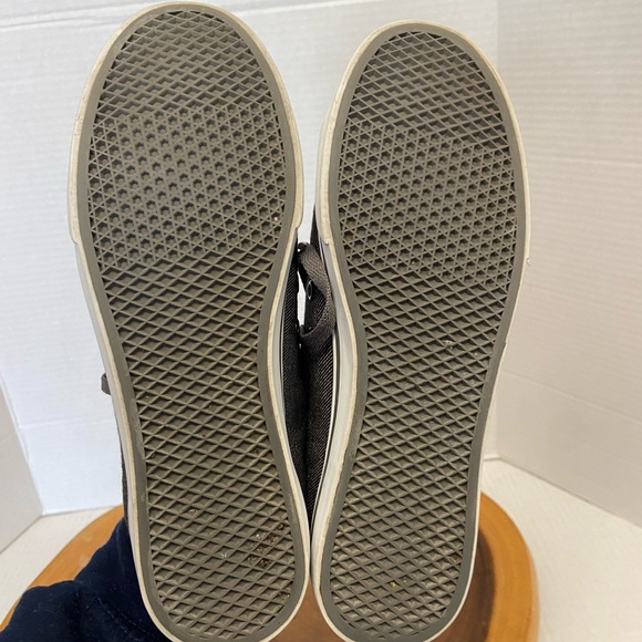 vans Charcoal Grey laced Sneakers - Picture 6 of 9